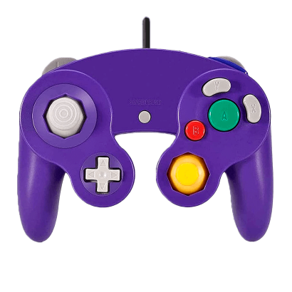 Геймпад Проводной RMC GameCube Purple Новый - Retromagaz