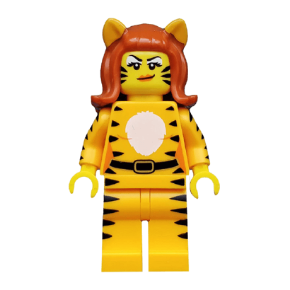 Фигурка Lego Collectible Minifigures Series 14 Tiger Woman col219 2 Б/У Нормальное - Retromagaz