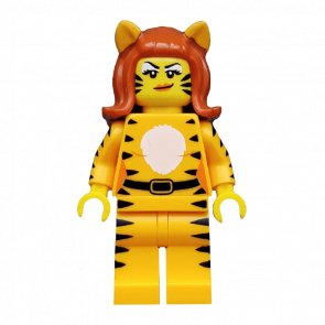 Фигурка Lego Collectible Minifigures Series 14 Tiger Woman col219 2 Б/У Нормальное