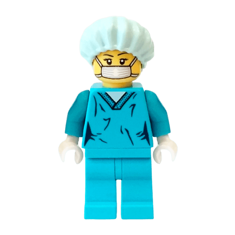 Фігурка Lego Collectible Minifigures Series 6 Surgeon col091 Б/У Нормальний - Retromagaz
