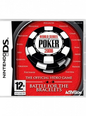 Игра Nintendo DS World Series of Poker 2008: Battle for the Bracelets Английская Версия Б/У