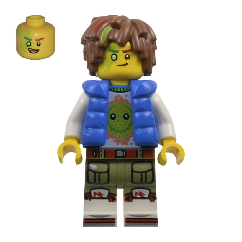 Фигурка Lego DREAMZzz Mateo Z Blob Shirt Blue Puffer Vest Adventure drm053 Б/У - Retromagaz