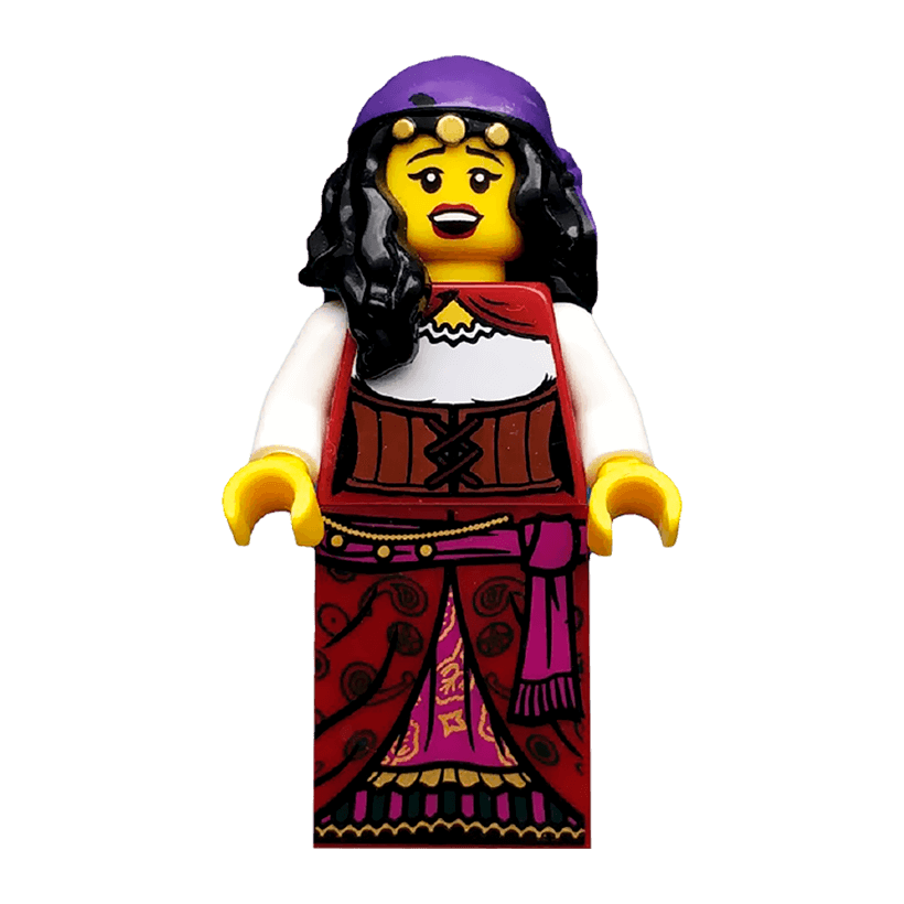 Фігурка Lego Collectible Minifigures Series 9 Fortune Teller col137 1 Б/У Відмінний - Retromagaz