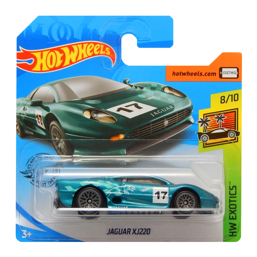 Машинка Базова Hot Wheels Jaguar XJ220 Turbo 1:64 GHC34 Green - Retromagaz