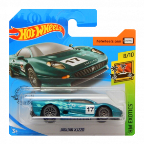 Машинка Базова Hot Wheels Jaguar XJ220 Turbo 1:64 GHC34 Green - Retromagaz