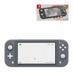 Набір Консоль Nintendo Switch Lite 32GB (045496452650) Grey Б/У + Коробка - Retromagaz