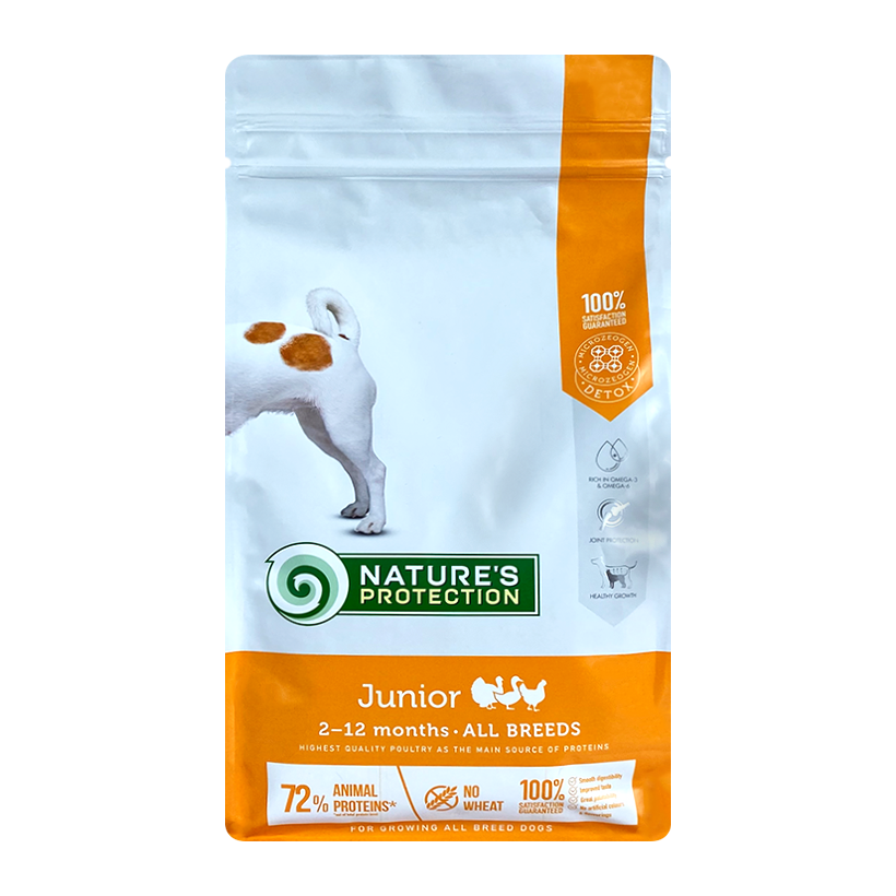 Сухой Корм Nature's Protection для Собак Nature's Protection Junior All Breeds Домашняя Птица 2kg - Retromagaz