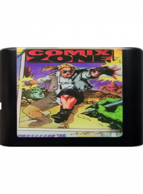 Игра RMC Mega Drive Comix Zone 90х Английская Версия Только Картридж Б/У - Retromagaz