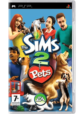Игра Sony PlayStation Portable Sims 2 Pets Английская Версия + Коробка Б/У Хороший