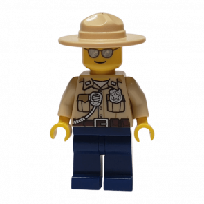 Lego Фигурка City Полицейский 17 cty0260 1 Ориг Б/У О