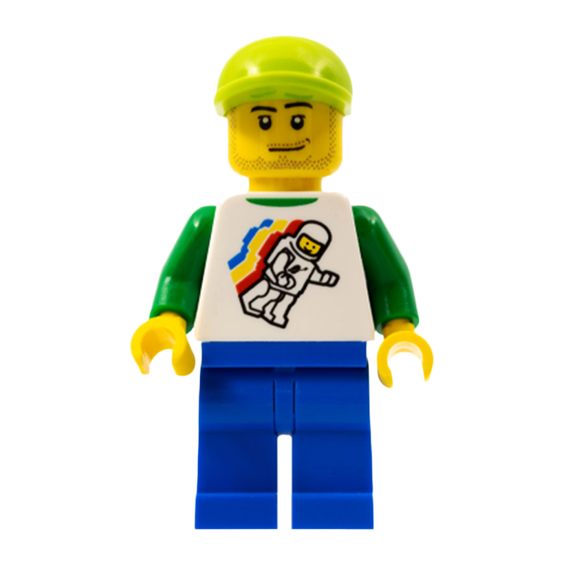 Фигурка Lego People 973pb0549 Classic Space Minifigure Floating City tls066 1 Б/У - Retromagaz