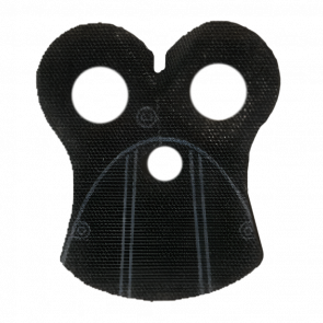 На Плечи Lego Империя Armor Pauldron Cloth with 4 Thin Gray Stripes Star Wars 48431pb04 sw0548a sw0796 sw0960 sw1131 6161033 Black Б/У - Retromagaz
