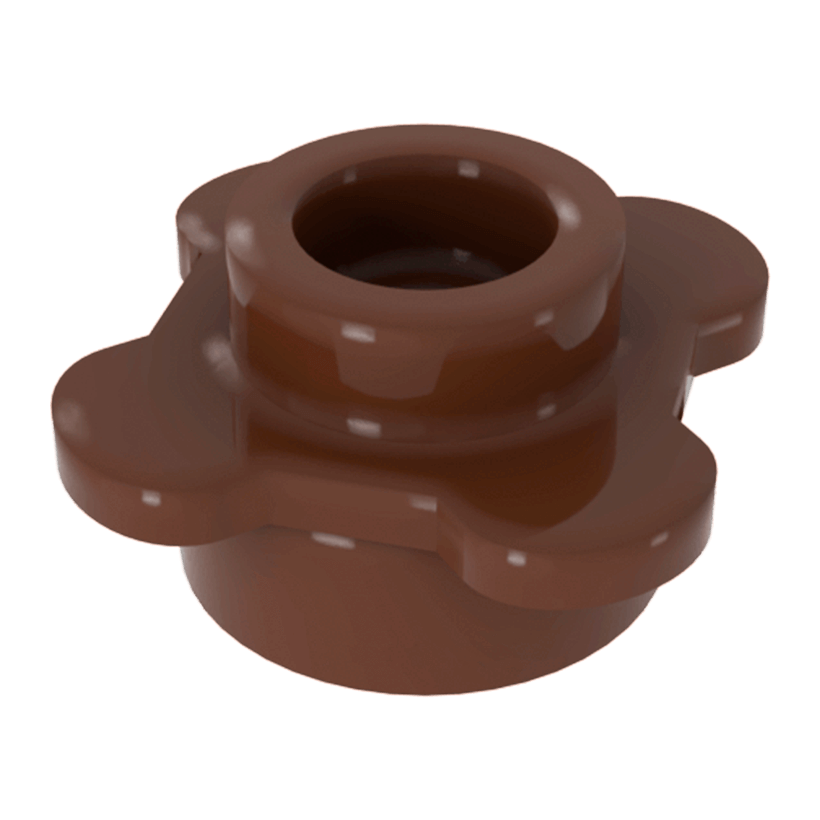 Рослина 20шт Lego Квітка 1 x 1 33291 28573 4623429 6170302 Reddish Brown Б/У - Retromagaz