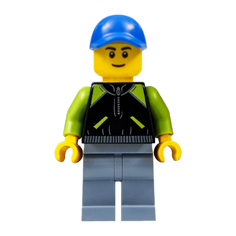 Фигурка Lego People 973pb2347 Catamaran Operator City cty0730 1 Б/У - Retromagaz