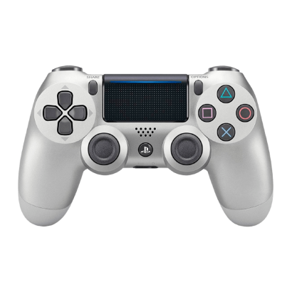 Геймпад Беспроводной Sony PlayStation 4 DualShock 4 Version 1 Silver Б/У - Retromagaz