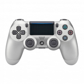 Геймпад Беспроводной Sony PlayStation 4 DualShock 4 Version 1 Silver Б/У - Retromagaz
