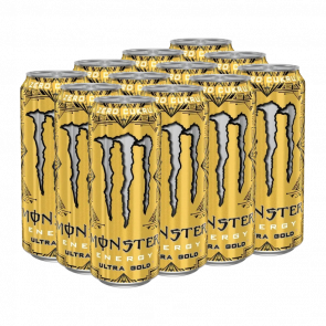 Набор Напиток Энергетический 12шт Monster Energy Ultra Gold Pineapple 500ml Набор Напиток Энергетический 12шт Monster Energy Ultra Gold Pineapple 500ml - Retromagaz