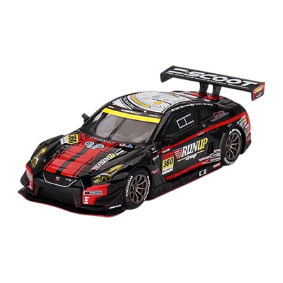 Машинка Premium MINI GT Nissan GT-R Nismo GT3 #360 “Runup Rivaux GT-R” Super GT Series 1:64 MGT00754-L Black Машинка Premium MINI GT Nissan GT-R Nismo GT3 #360 “Runup Rivaux GT-R” Super GT Series 1:64 MGT00754-L Black - Retromagaz