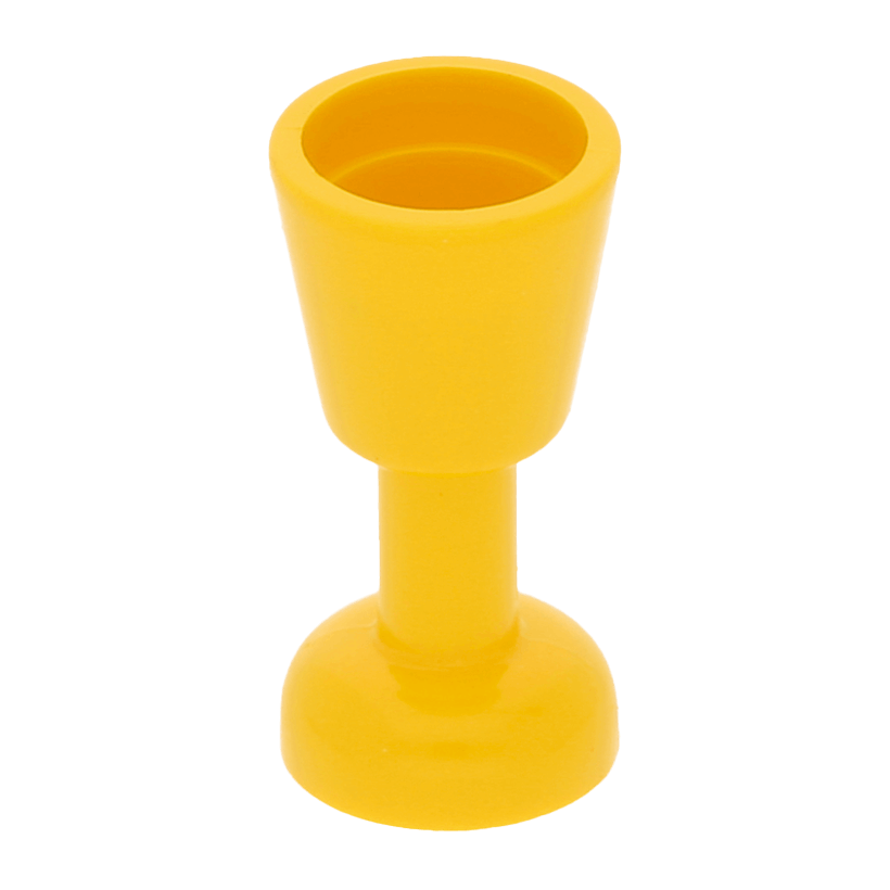 Посуд 4шт Lego Goblet 2343 6269 28657 626924 626924 Yellow Б/У - Retromagaz