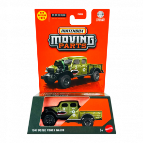 Тематическая Машинка Matchbox 1947 Dodge Power Wagon Moving Parts 1:64 JHV34 Green - Retromagaz