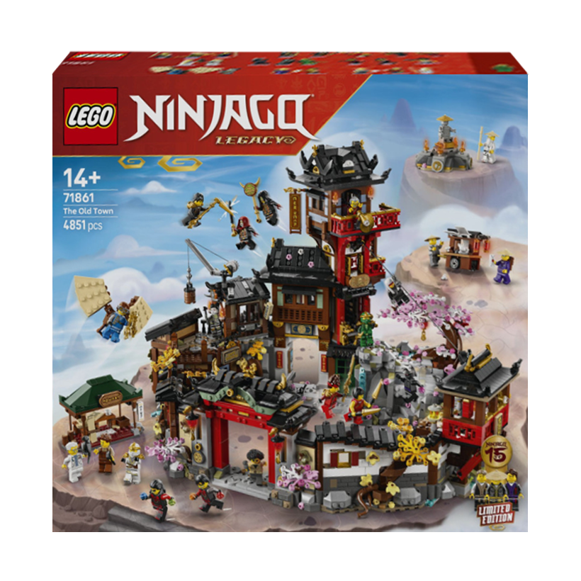 Конструктор Lego 23 The Old Town 15th Anniversary Ninjago 71861 Новий - Retromagaz