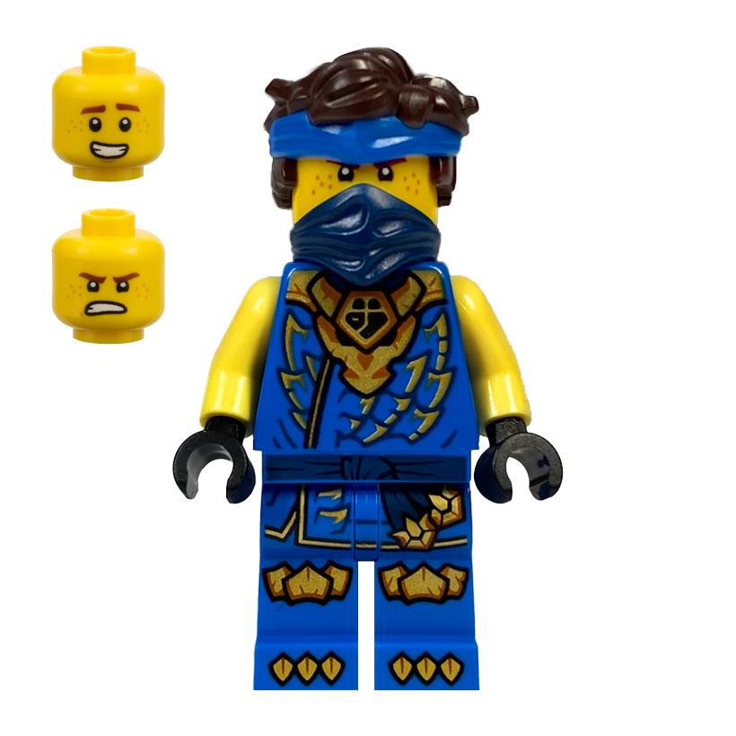Фігурка Lego Ninja Jay Dragons Rising Tunic with Dragon Head Ninjago njo1049 71856 Б/У - Retromagaz