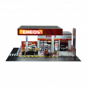 Діорама G-Fans ENEOS Gas Station 1:64 710038 Black - Retromagaz