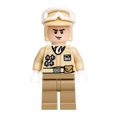 Фигурка Lego Повстанец Hoth Trooper Black Chin Dimple Star Wars sw0291 2 Б/У - Retromagaz