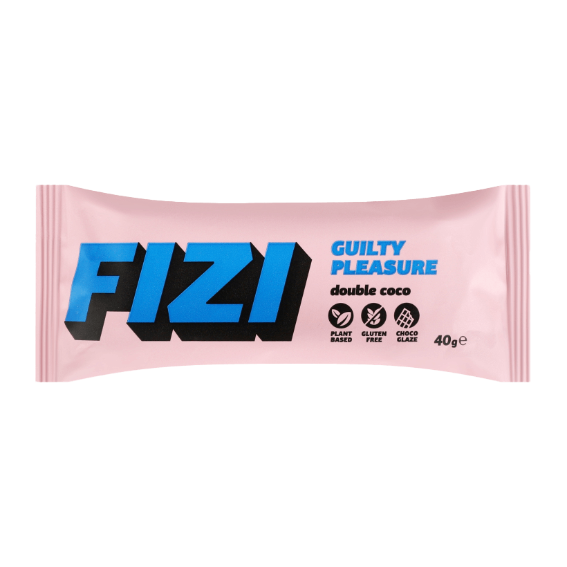 Батончик Fizi Шоколадный Guilty Pleasure Double Coco 40g - Retromagaz