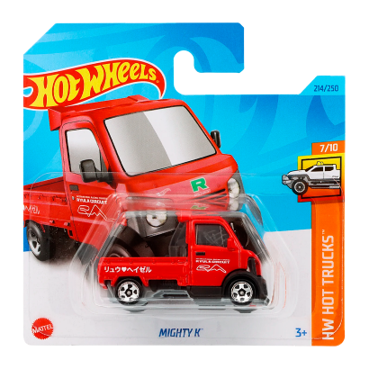 Машинка Базовая Hot Wheels Mighty K Hot Trucks 1:64 HKJ03 Red - Retromagaz