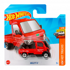 Машинка Базовая Hot Wheels Mighty K Hot Trucks 1:64 HKJ03 Red - Retromagaz