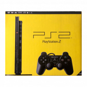 Коробка Sony PlayStation 2 Slim 7xxxx Black Б/У Хороший
