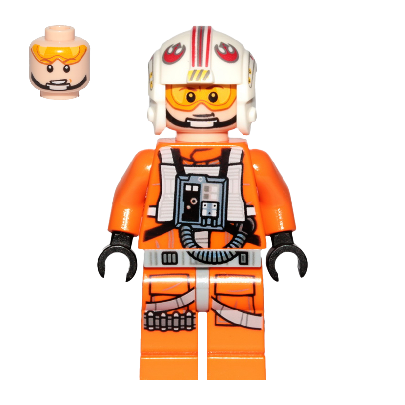 Фігурка Lego Джедай Luke Skywalker Pilot Star Wars sw1139 Б/У - Retromagaz
