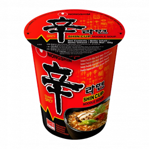 Локшина Nongshim Shin Ramyun Гриби Овочі Гостра 68g