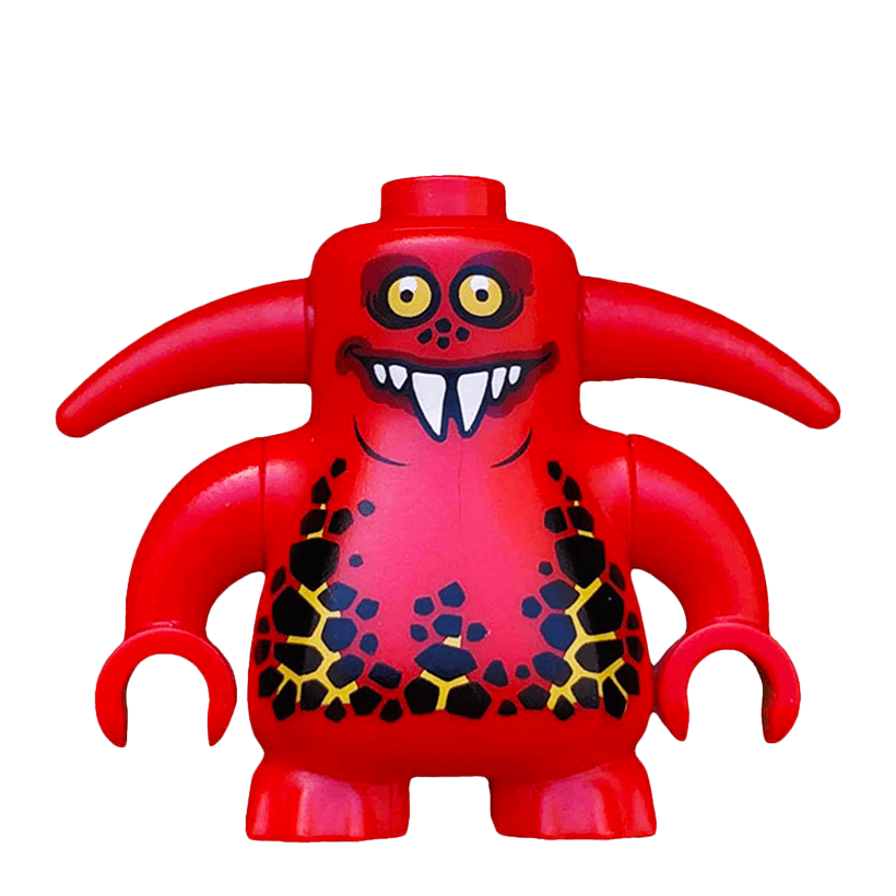 Фігурка Lego Lava Monster Army Scurrier 6 Teeth Nexo Knights nex033 70317 Б/У - Retromagaz