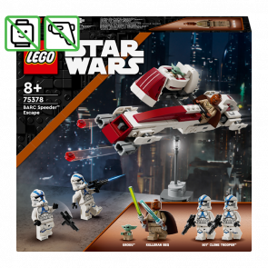 Набір Lego Втеча на BARC Спідері Star Wars 75378 Без Фігурок Новий - Retromagaz