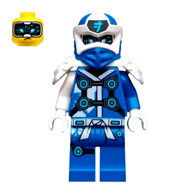 Фігурка Lego Ninja Jay Digi Armor Shoulder Ninjago njo0563 Б/У - Retromagaz