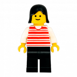 Фигурка Lego 973px62 Horizontal Lines Red City People hor020 Б/У