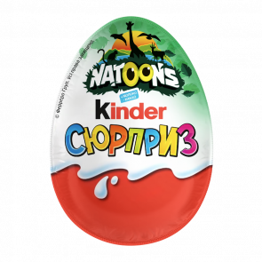 Шоколадное Яйцо Kinder Surprise Natoons 20g