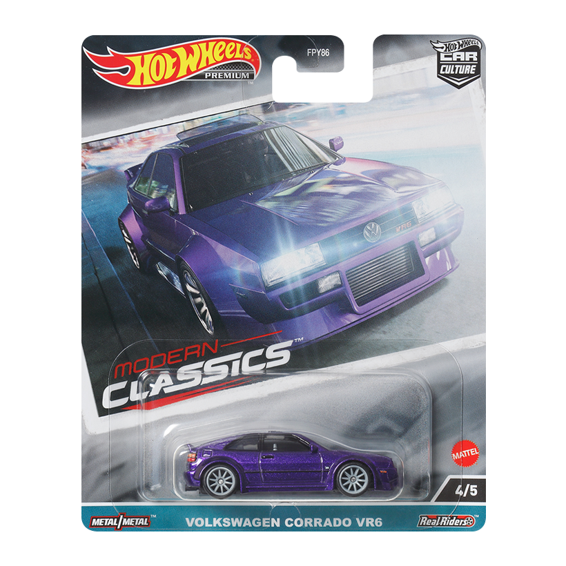 Машинка Premium Hot Wheels Volkswagen Corrado VR6 Modern Classics 1:64 FPY86/HKC65 Purple - Retromagaz