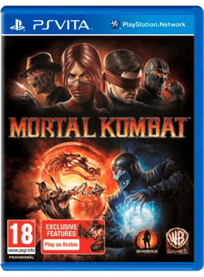 Игра Sony PlayStation Vita Mortal Kombat 9 Английская Версия + Коробка Б/У Хороший