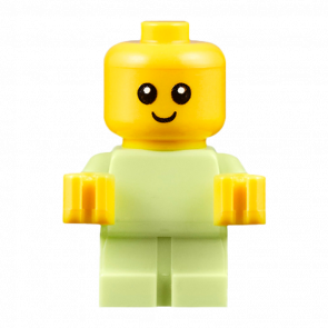 Фігурка Lego Інше Baby Yellowish Green Body City cty0918 60202 Б/У - Retromagaz