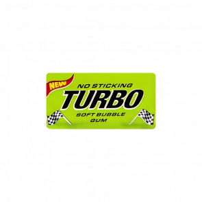 Жевательная Резинка Turbo Soft Buble Gum 4,5g - Retromagaz