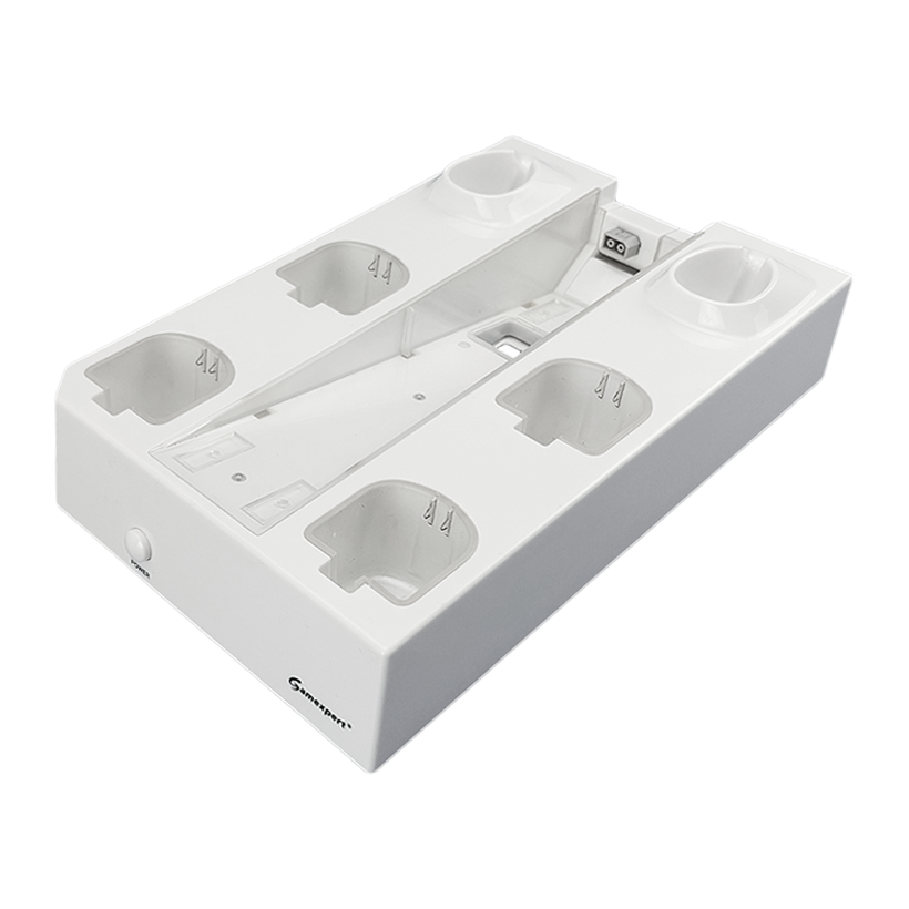 Підставка RMC Wii Для Консолі + Remote 4шт + Nunchuk 2шт White Б/У - Retromagaz