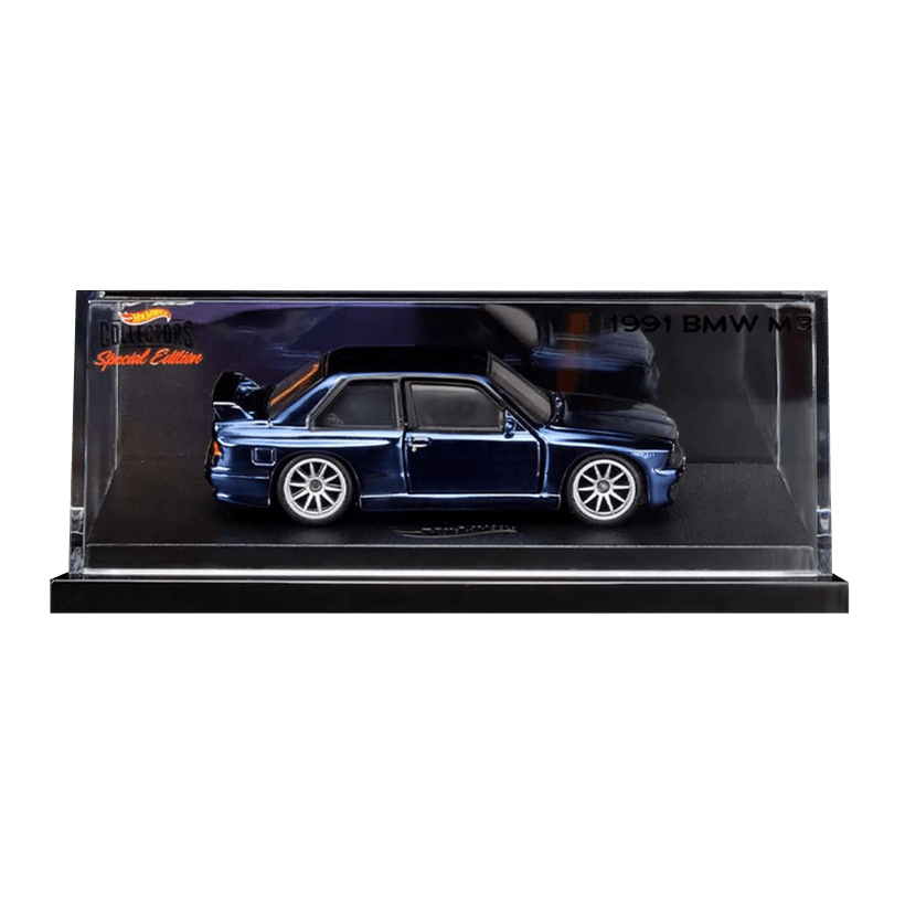 Машинка Premium Hot Wheels 1991 BMW M3 Red Line Club RLC 1:64 GXJ17 Blue - Retromagaz