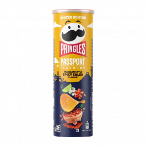 Чипсы Pringles Passport Flavours Mexican Style Spicy Salsa 165g - Retromagaz