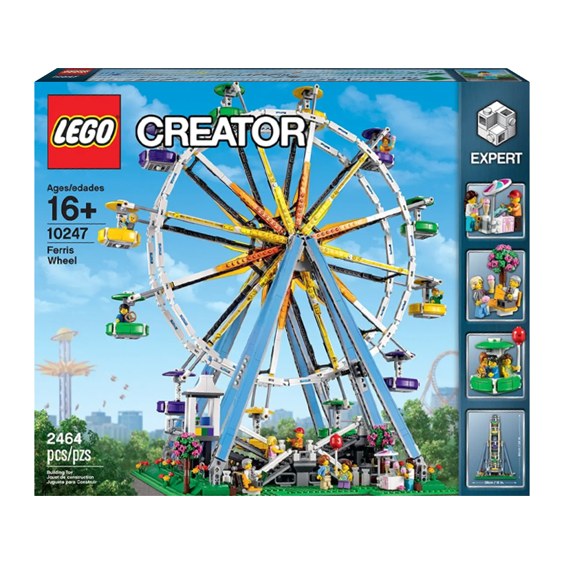 Конструктор Lego Ferris Wheel Оглядове Колесо Creator 10247 Новий - Retromagaz