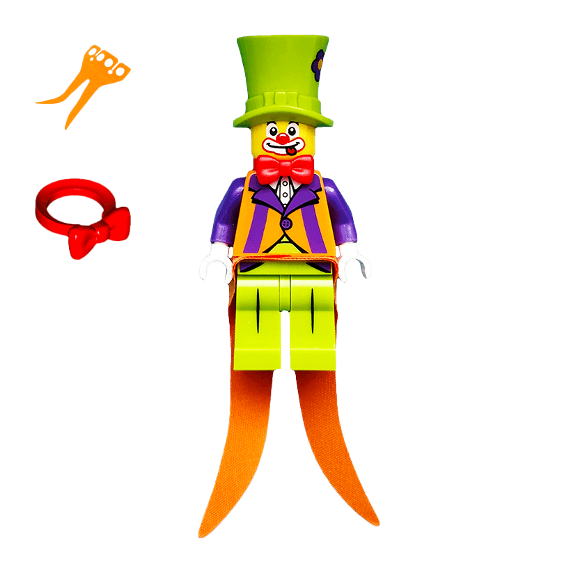 Фігурка Lego Series 18 Party Clown Collectible Minifigures col18-4 col315 Б/У - Retromagaz