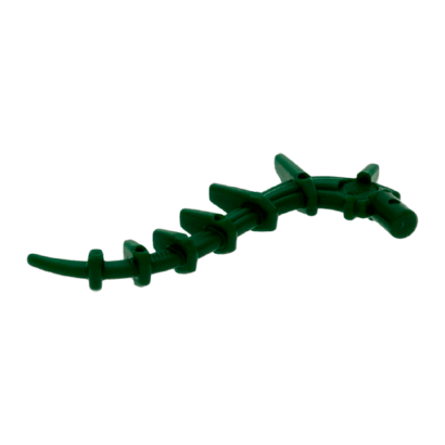 Растение Lego Plant Vine Seaweed Appendage Spiked Другое 55236 4294148 6369999 Dark Green 20шт Б/У - Retromagaz