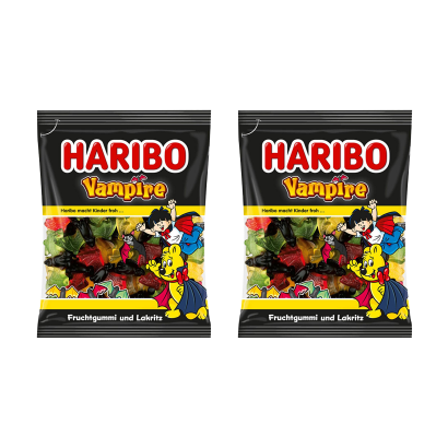 Набір Цукерки Жувальні 2шт Haribo Vampire 175g - Retromagaz